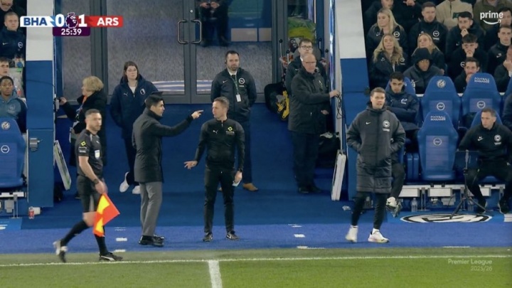 皇冠体育官方入口-Opta：阿森纳本场平均开球时间31.4秒，少于本赛季195场英超